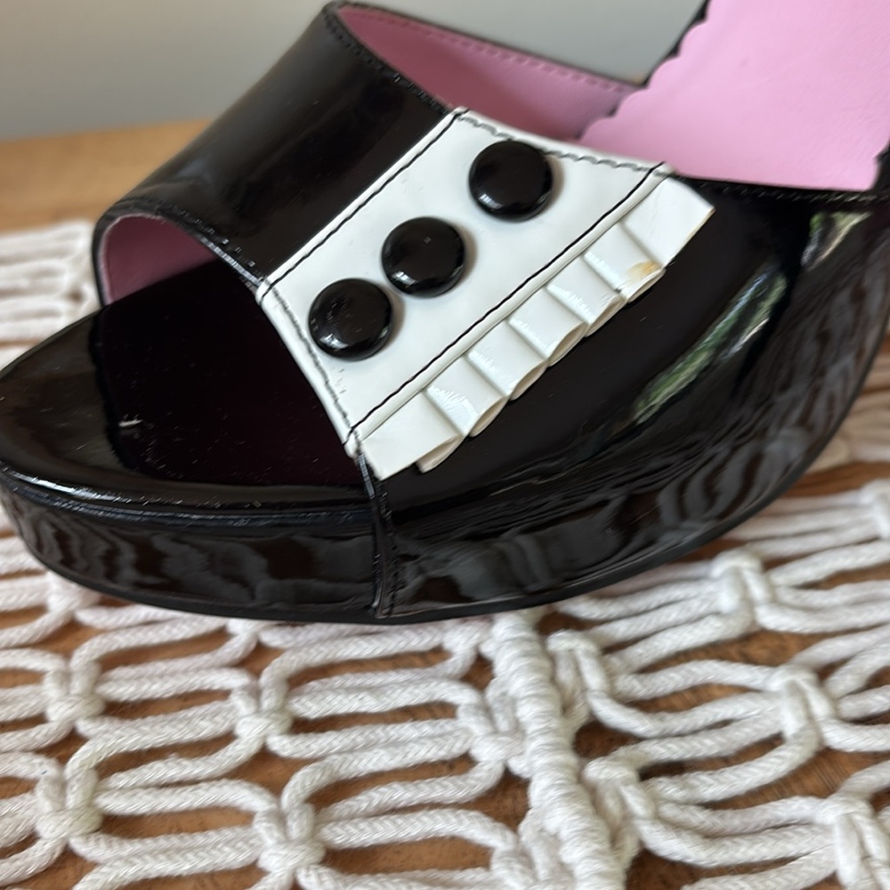 Leg Avenue By Ellie Heels Size 9.5 French Maid Design View 2